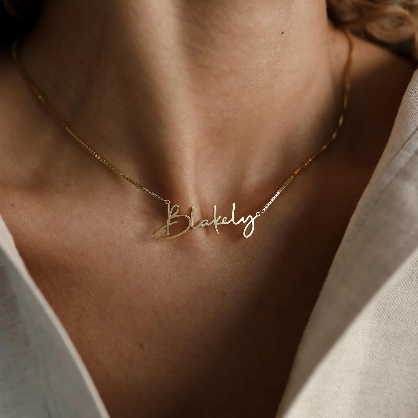 Close-To-The-Heart Joint Name Necklace