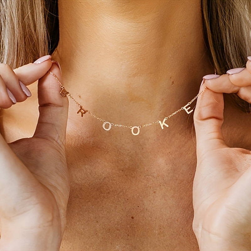 Close-To-The-Heart Name Necklace