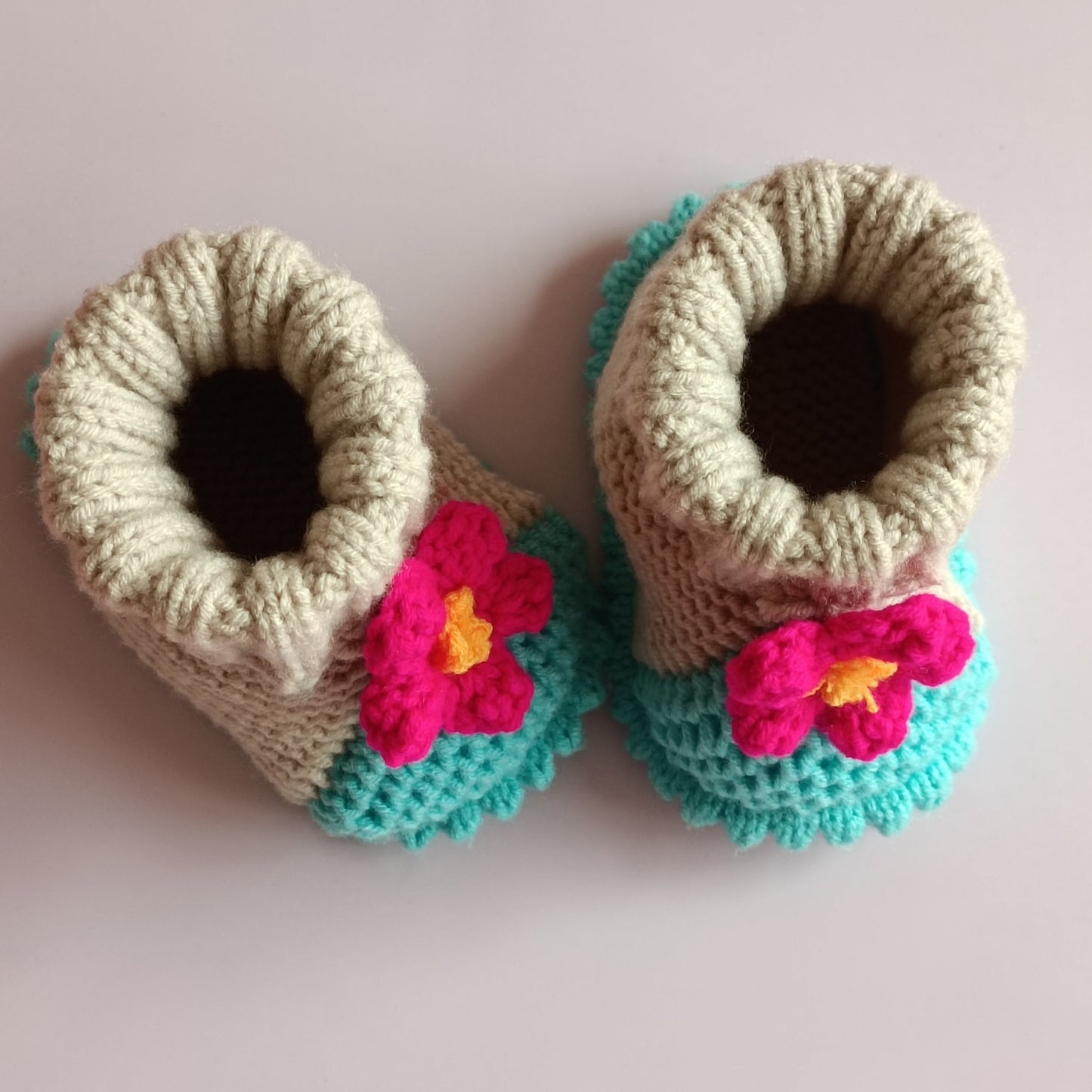 BaoBao Knitted Baby Shoes (for 3-9 months)