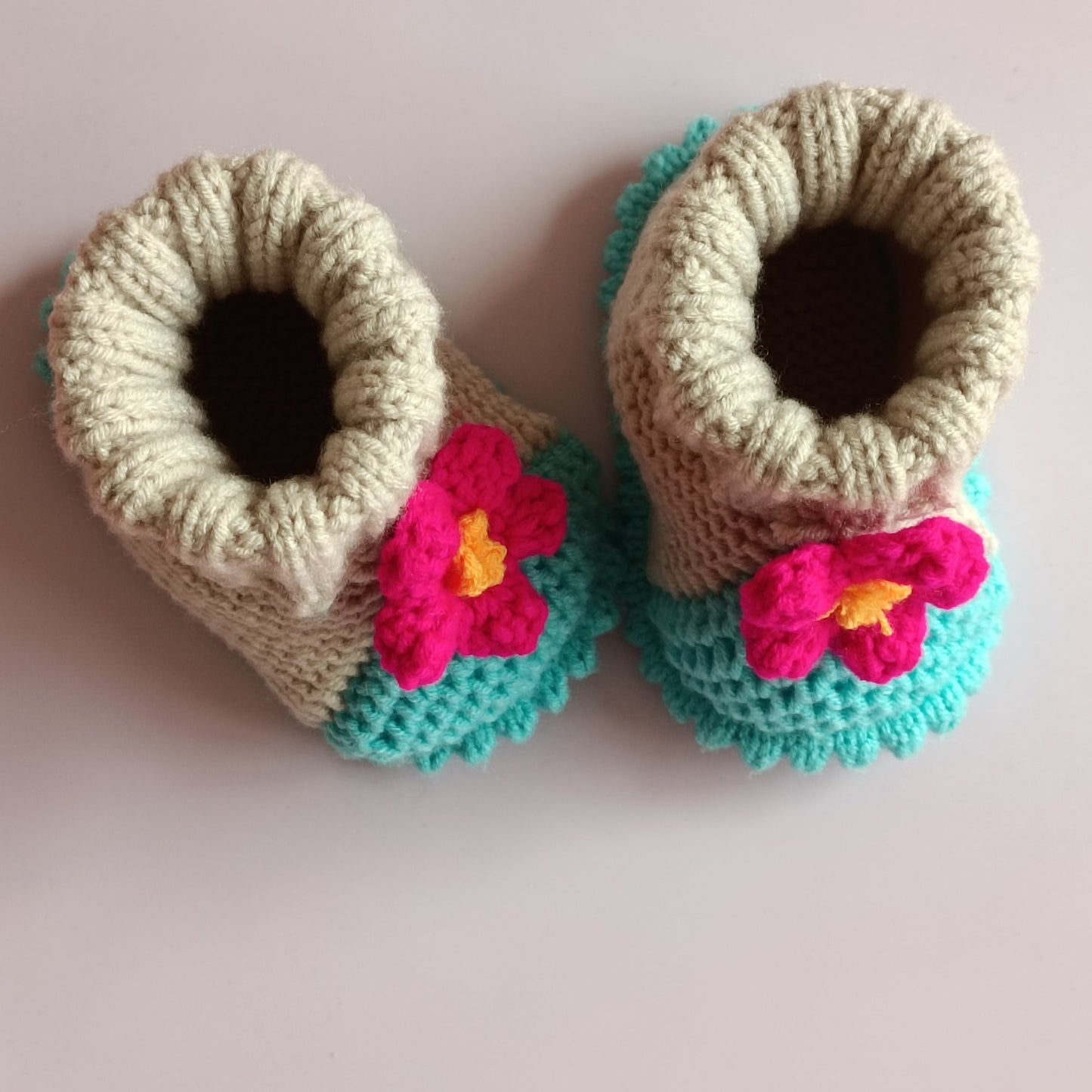 BaoBao Knitted Baby Shoes (for 3-9 months)